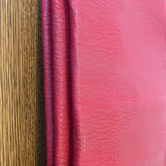 Lisa Fang Red Purse w/ Attached Wallet - Picture 9 of 9